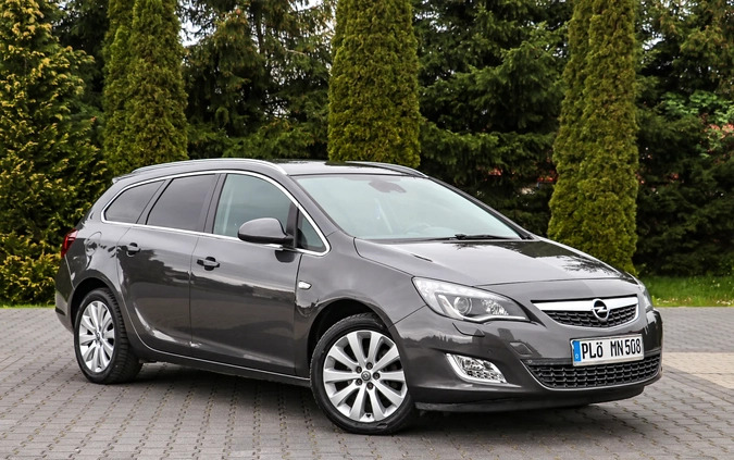 Opel Astra cena 26900 przebieg: 169397, rok produkcji 2011 z Nowy Dwór Mazowiecki małe 781